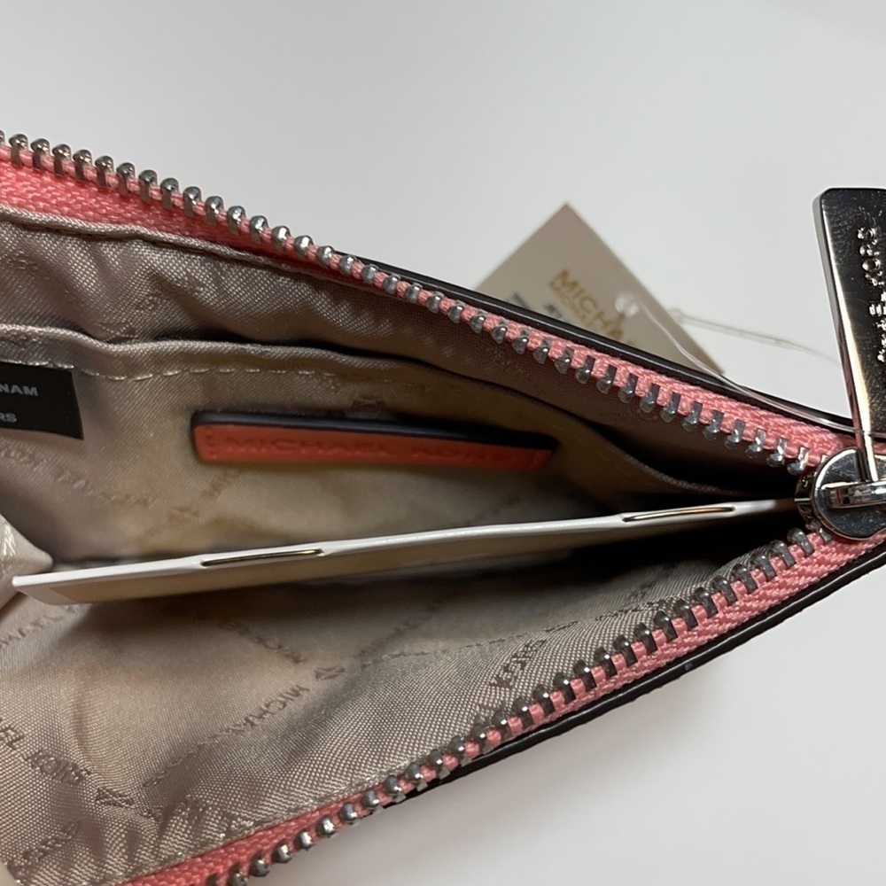 Michael Kors small coin pouch card holder key ring - Picture 7 of 9